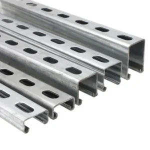 Galvanized solar rails 1mm
